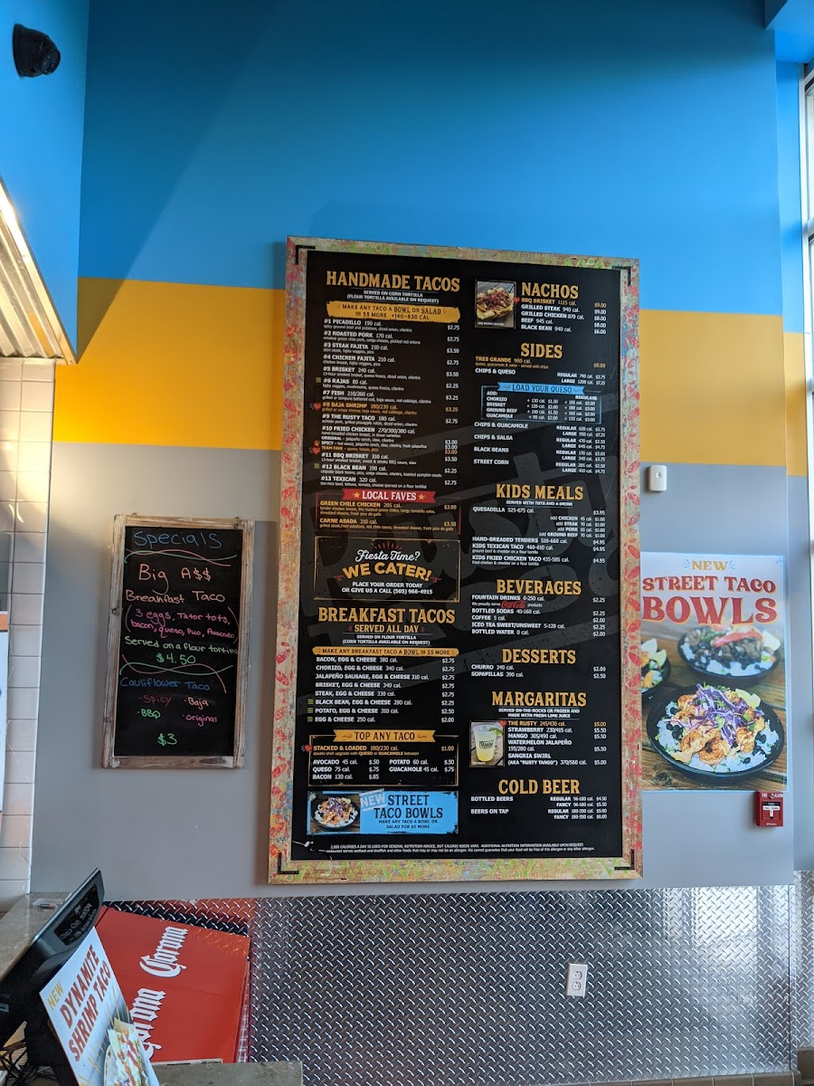 Rusty Taco Menu - Image 5